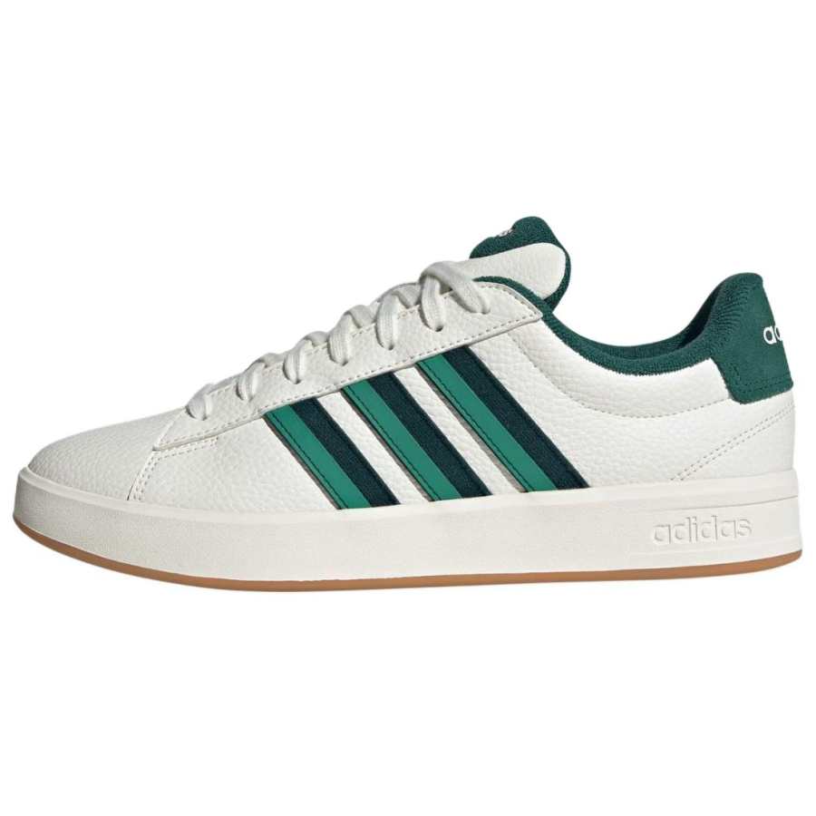 Adidas Adidas GRAND COURT 3.0 Skateboard Shoes Men's White Green
