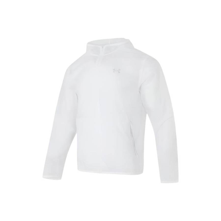 Under Armour Jackets Men's White Hooded Moderate Other