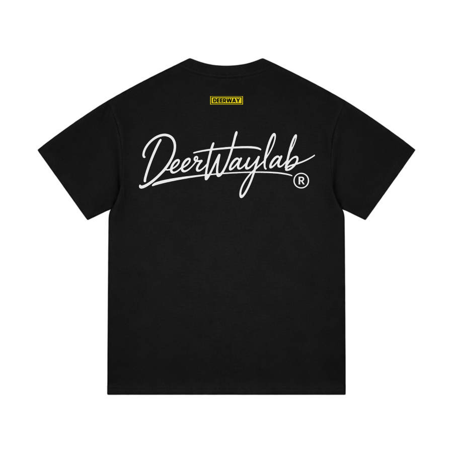DEERWAY T Shirts Unisex Crew Neck Moderate Straight Fit