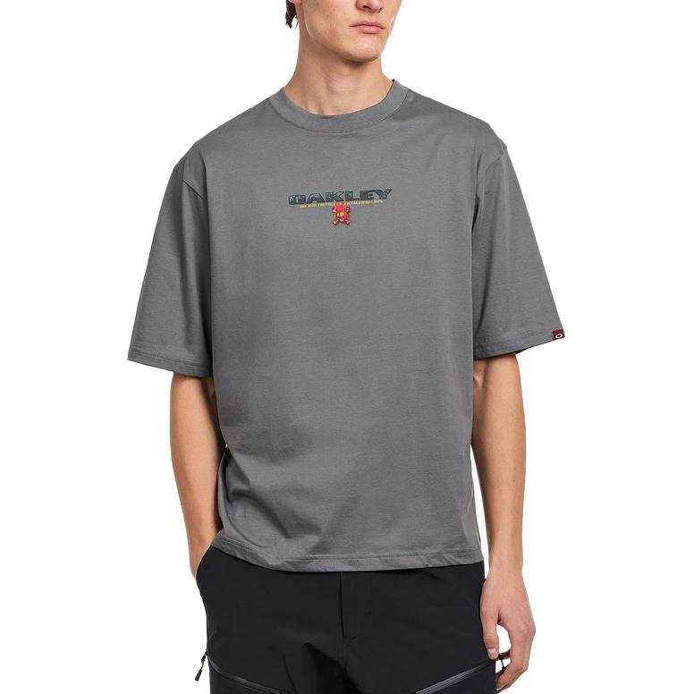 Oakley T Shirts Men's Granite Gray Crew Neck