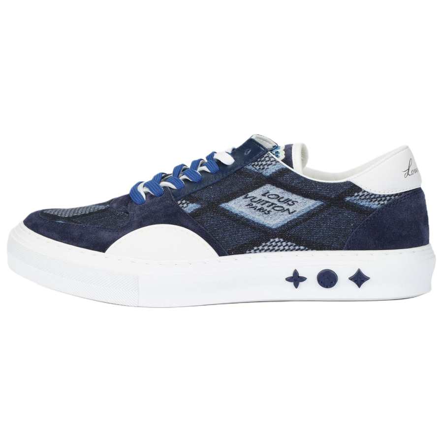 LOUIS VUITTON Lv Ollie Richelieu Sneakers 'Blue'