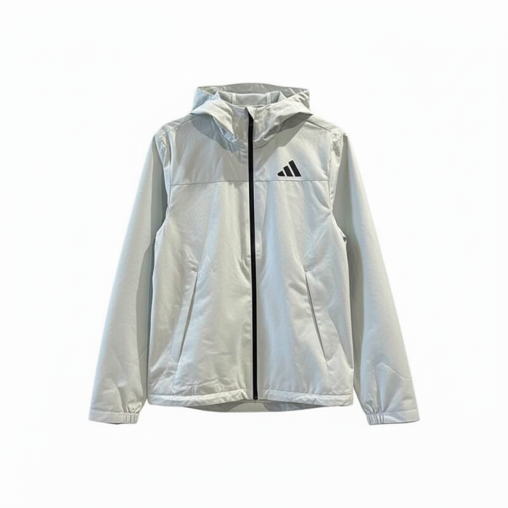 Adidas Adidas Jackets Unisex White Hooded Non Detachable Moderate Other