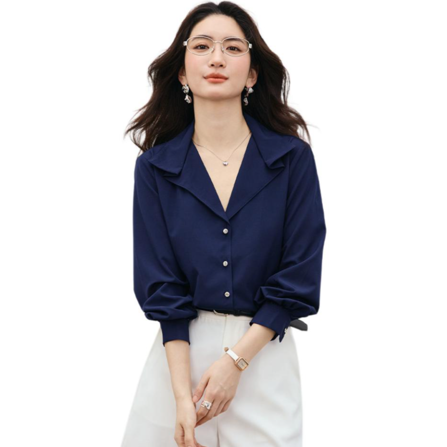 BALENO Shirts Women's Lapel Moderate