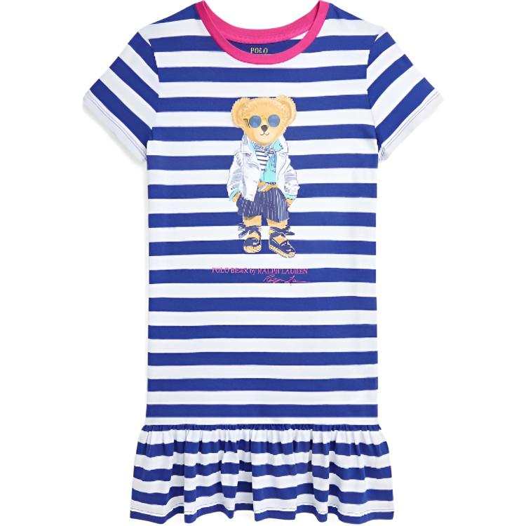 Polo Ralph Lauren Dress Blue White Kids'
