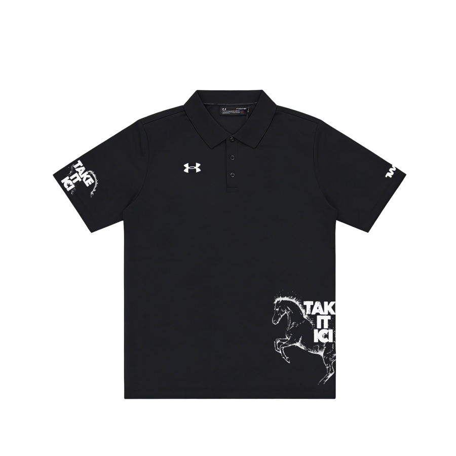 Under Armour Polo Shirts Unisex Black Moderate