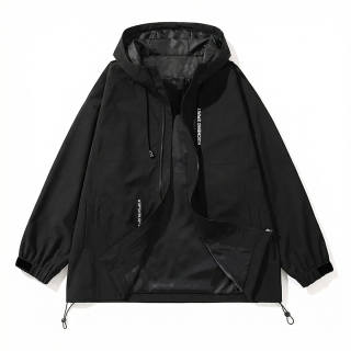 HCHUICHENG Jacket Fleece Lined/Regular Unisex