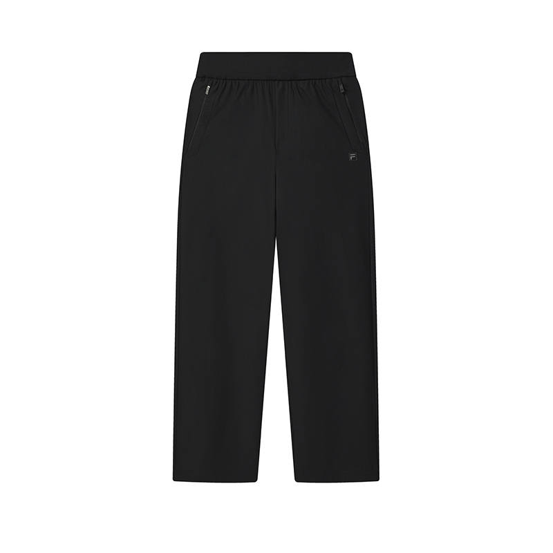 FILA WHITE Casual Pants Men's Jet Black