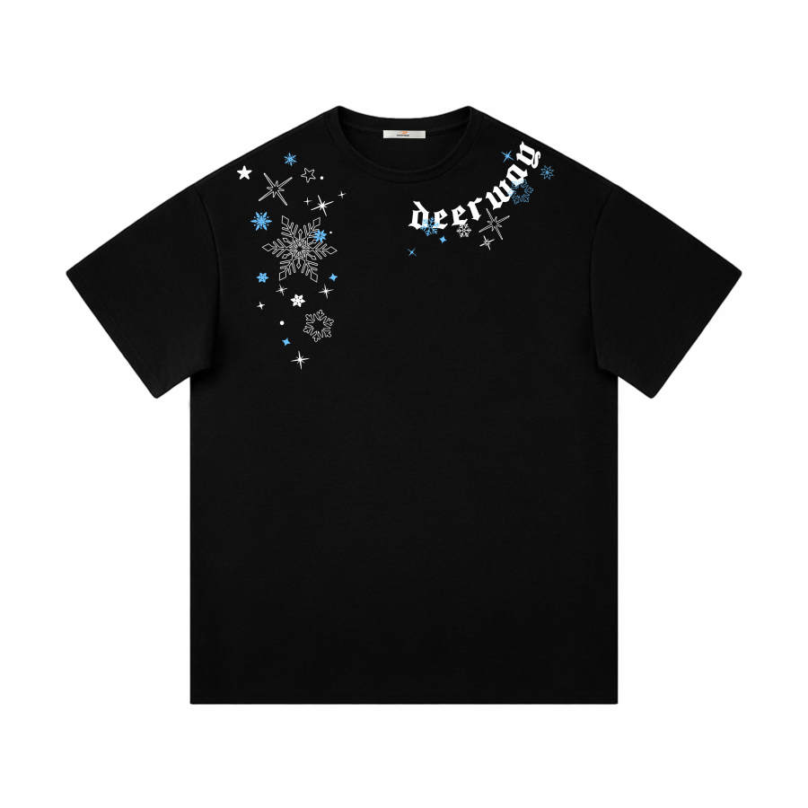 DEERWAY T Shirts Unisex Crew Neck Moderate Straight Fit