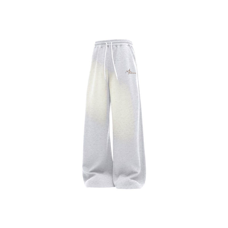 DEERWAY Casual Pants Unisex Moderate Wide Leg Pants