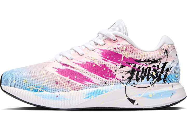 Adidas Adidas Duramo RC Mesh Cushioning Breathable Low top Sprint Racing Training Running Shoes Unisex Pink Blue
