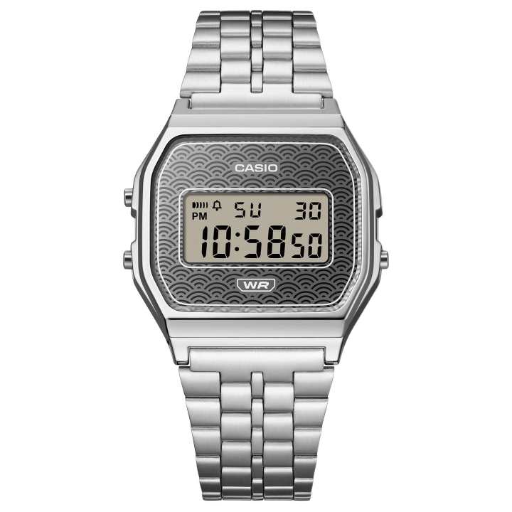 CASIO CASIO VINTAGE Quartz Movement Stainless Steel Strap Watch Unisex Gray Dial
