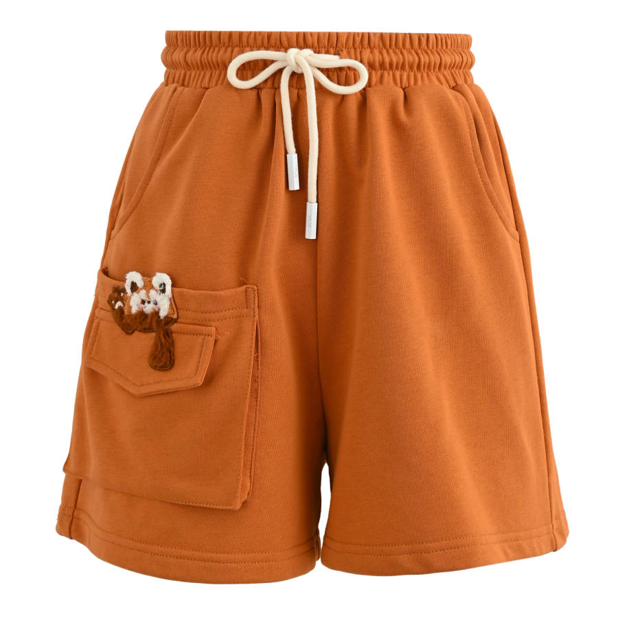 SNBL Casual Shorts Women's Orange Moderate