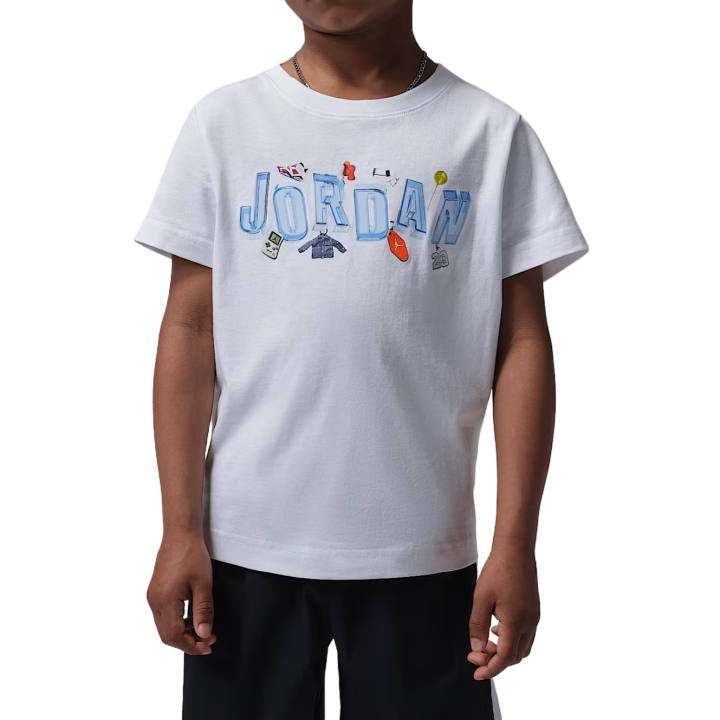 Jordan Jordan Kids T Shirts Crew Neck Moderate