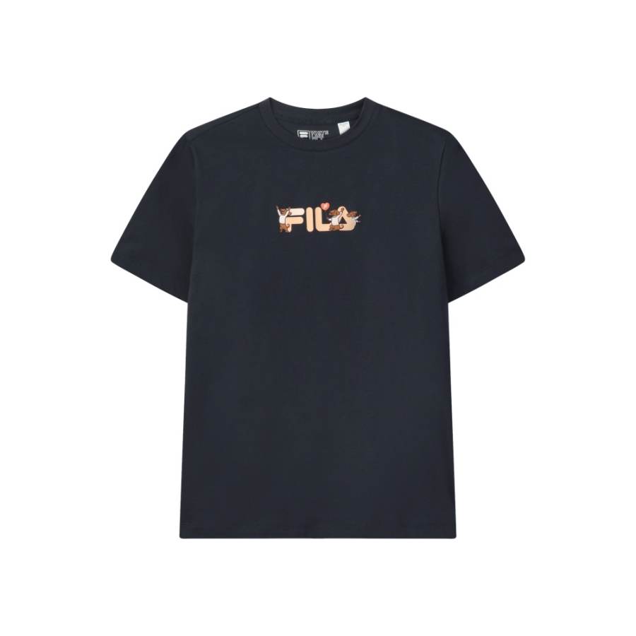 FILA ORIGINALE Regular Sleeve T Shirt Women's Legend Blue