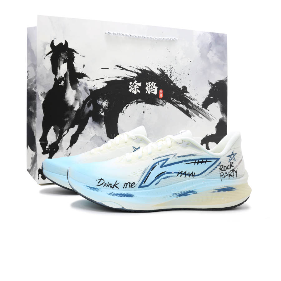 Li-Ning Li Ning Red Hare 9 Mesh Low top Casual Physical Fitness Test & Exam City Commuting Training Running Shoes Men's