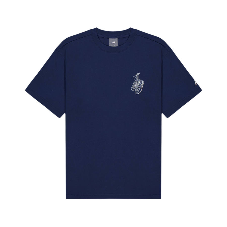 New Balance New Balance Short Sleeved T Shirts Men's Marine Blue