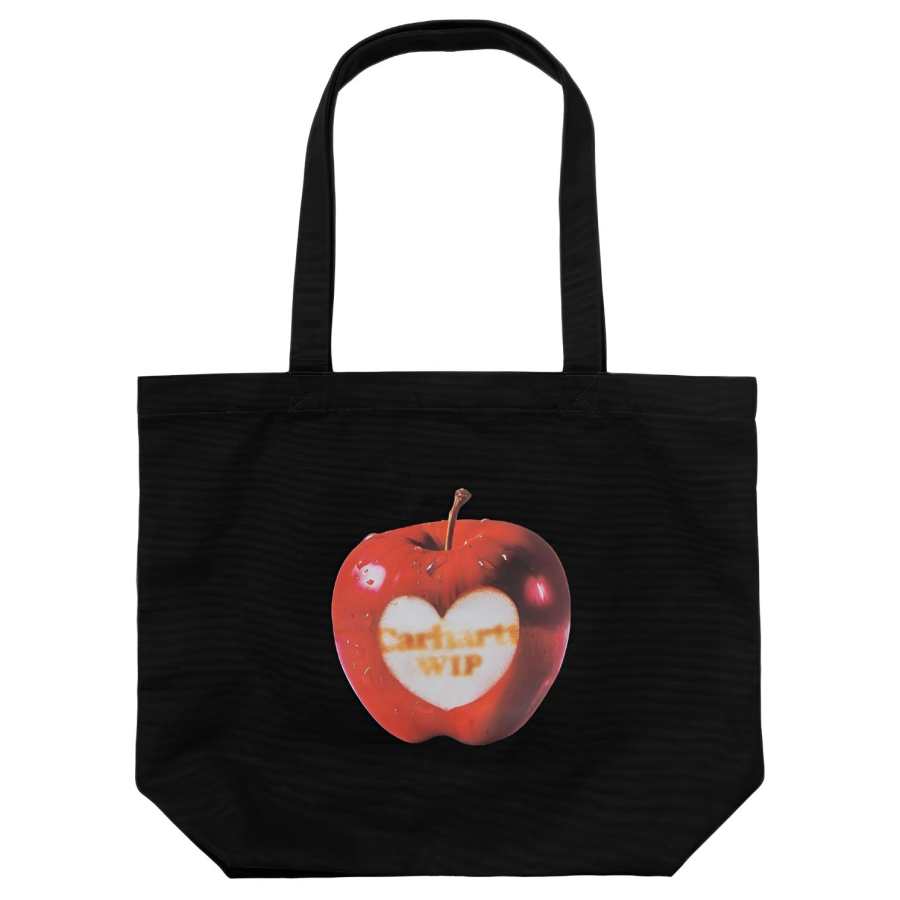 Carhartt WIP Cotton Tote Handbag Unisex Black