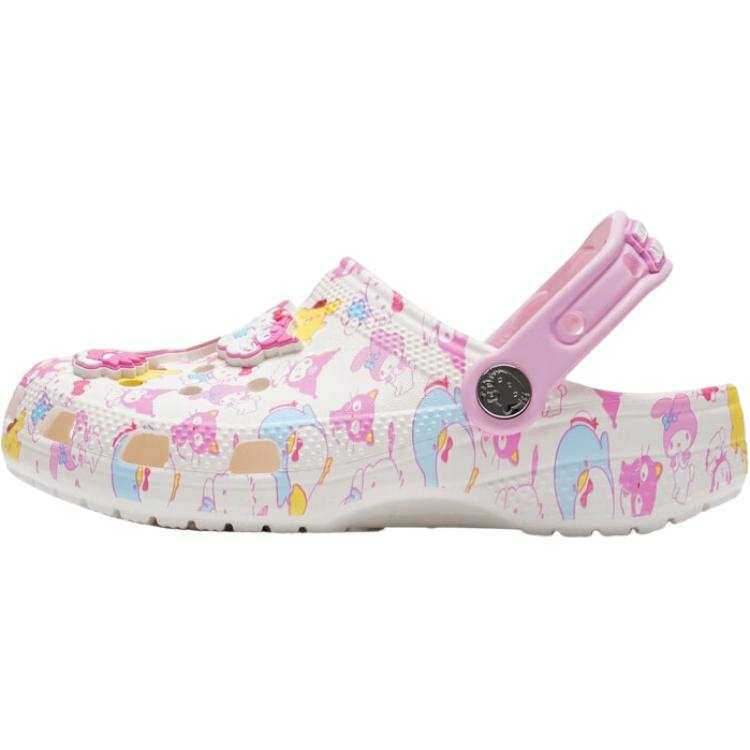 Crocs Crocs x Hello Kitty Classic Clog Kids Clogs Kids' Pink White