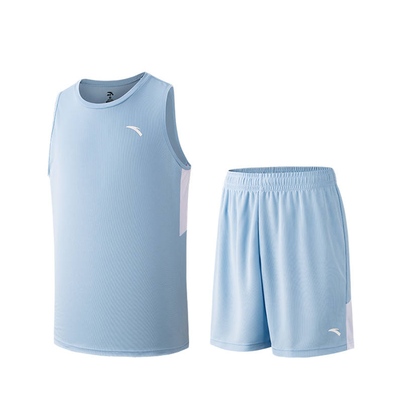 Anta Basketball Suit Men's Morning Glow Blue