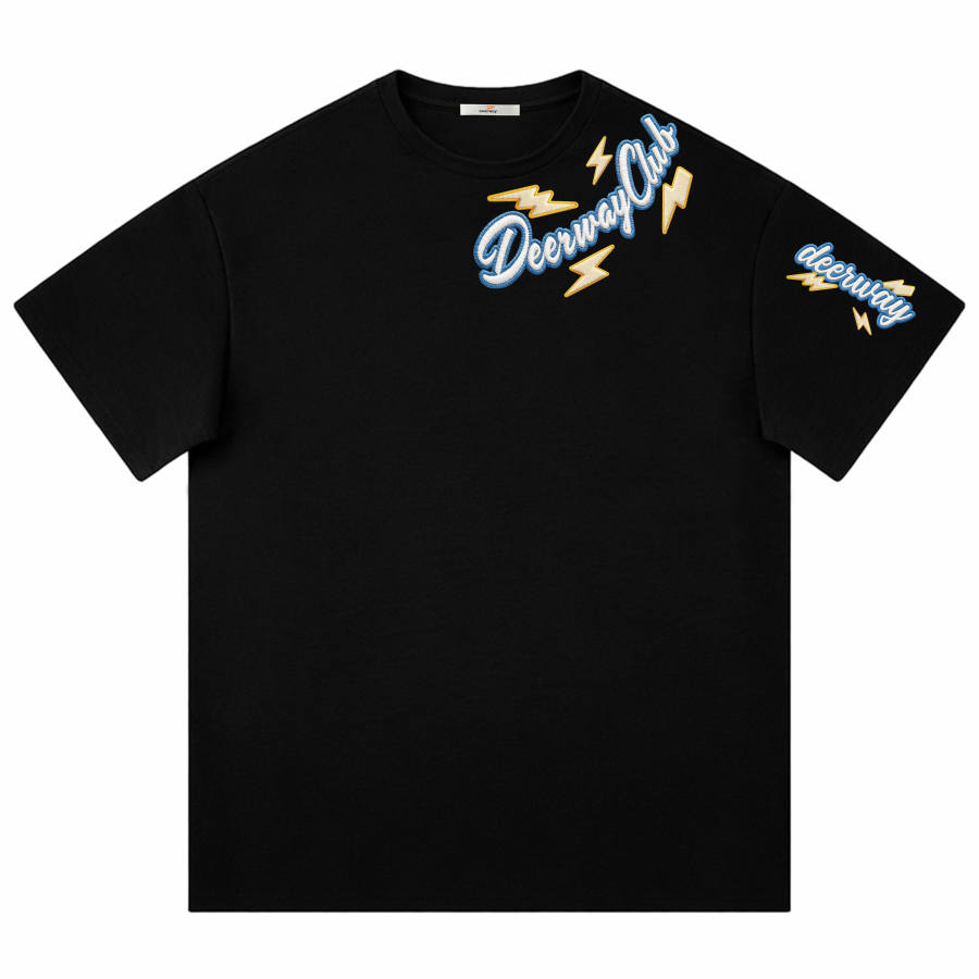 DEERWAY T Shirts Unisex Crew Neck Moderate Straight Fit