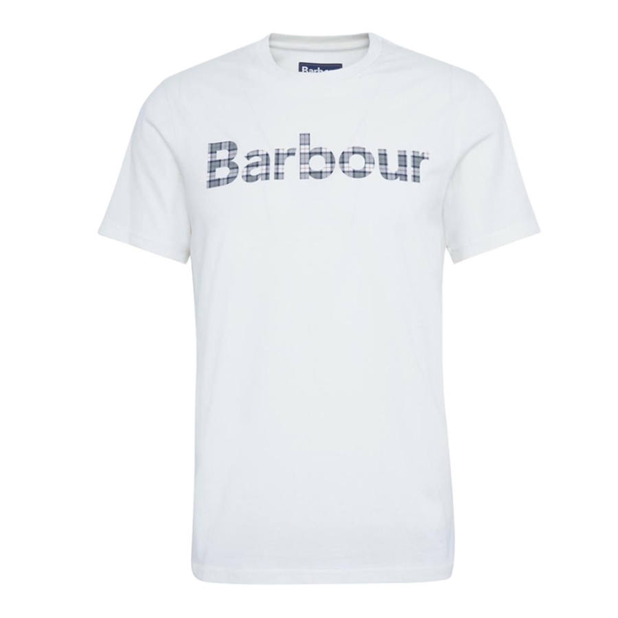 BARBOUR BARBOUR T Shirts Men's White Crew Neck