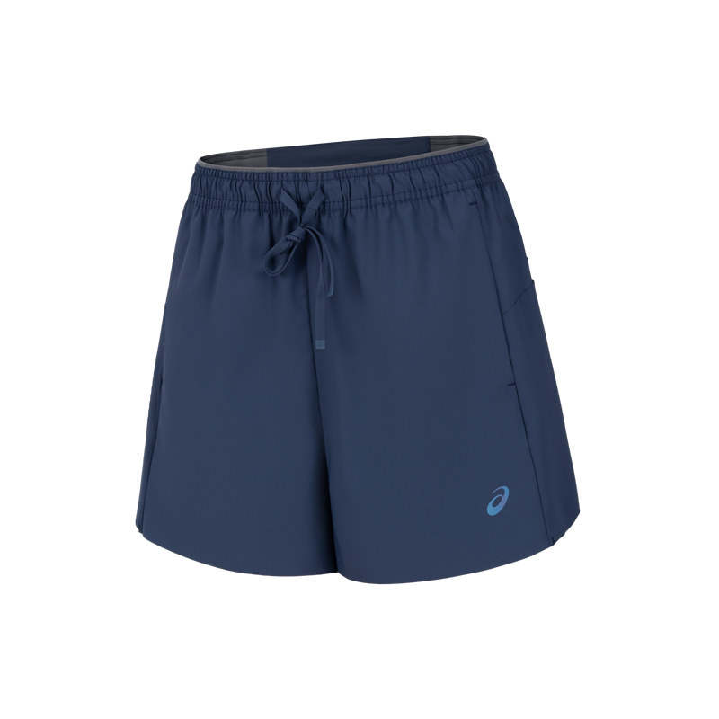 ASICS Casual Shorts Women's Dark Blue Moderate