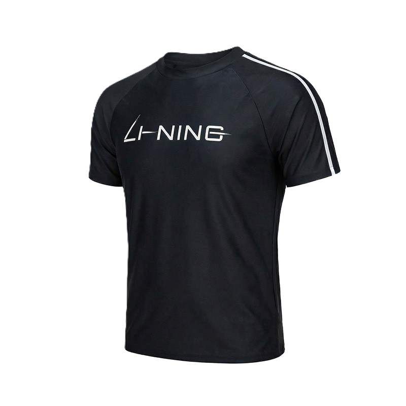 Li-Ning Li Ning Men's Swimwear Men's Black Casual Surf Swimsuit