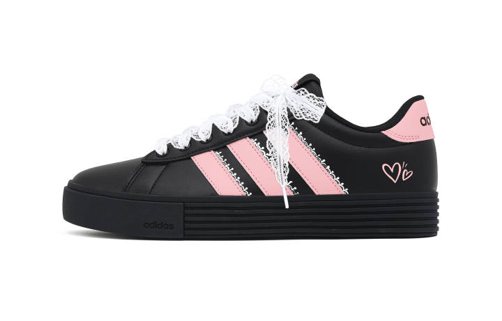 Adidas Adidas Daily Shell Head Leather Lightweight Low top Skateboard Shoes Unisex Leopard Print 4.0