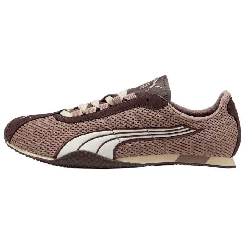 PUMA H Street Cow Leather, Textile Low top Casual Shoes Unisex Chocolates Brown