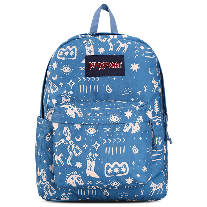 JanSport Polyester Backpack Large Unisex Western Dreamer