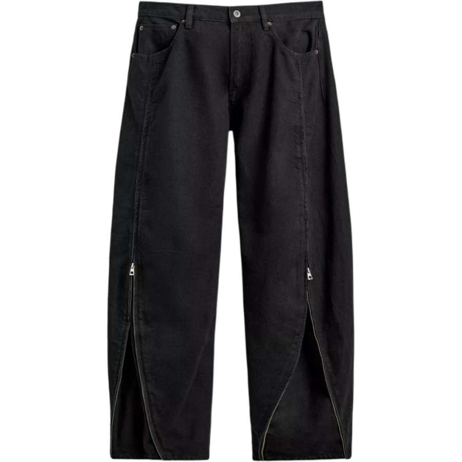 ZARA Jeans Men's Black Moderate Wide Leg Pants