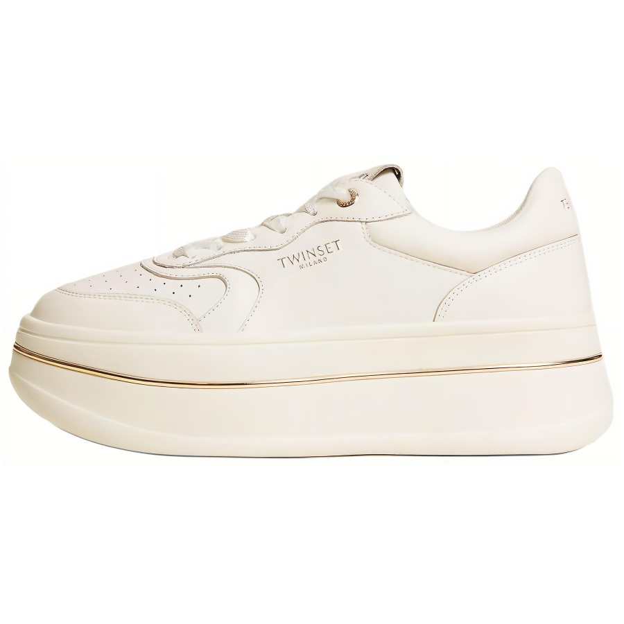Twinset Low top Casual Shoes 5cm Women's White