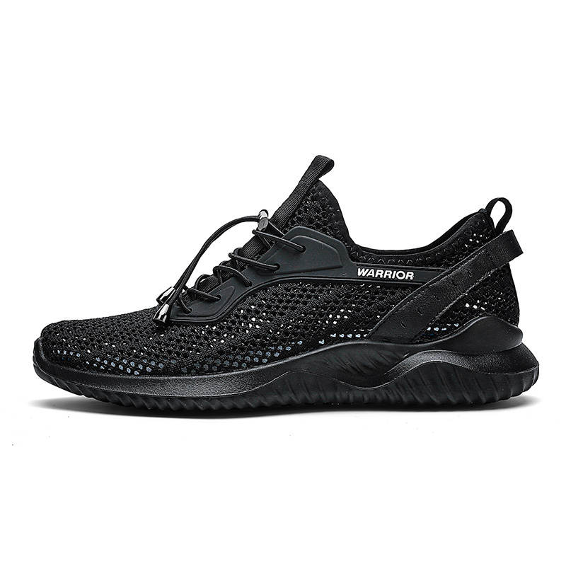 Warrior Cushioning Abrasion Resistant Breathable Lightweight Height Increasing Low top Running Shoes Men's