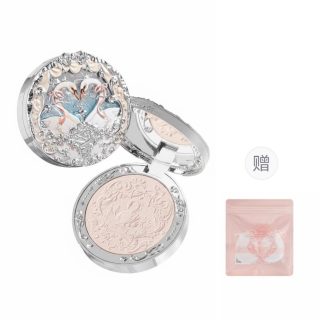 Flower Knows Swan Ballet Fleece Mist Blush Natural Complexion Enhancement, No Cakey Finish, Radiant Matte Glow