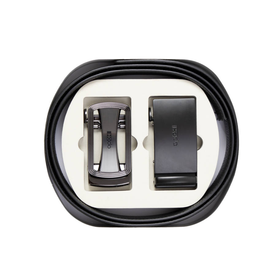 Hodo Alloy Cow Leather Belts Men's 3.5cm
