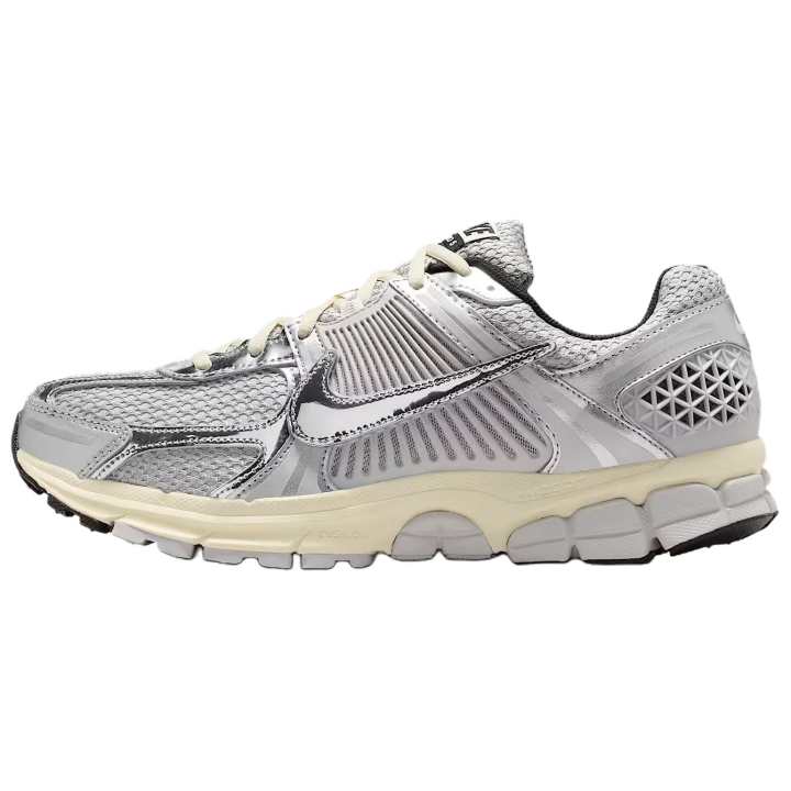 Nike Nike Zoom Vomero 5 Breathable Support Running Shoes Men's Gray Silver