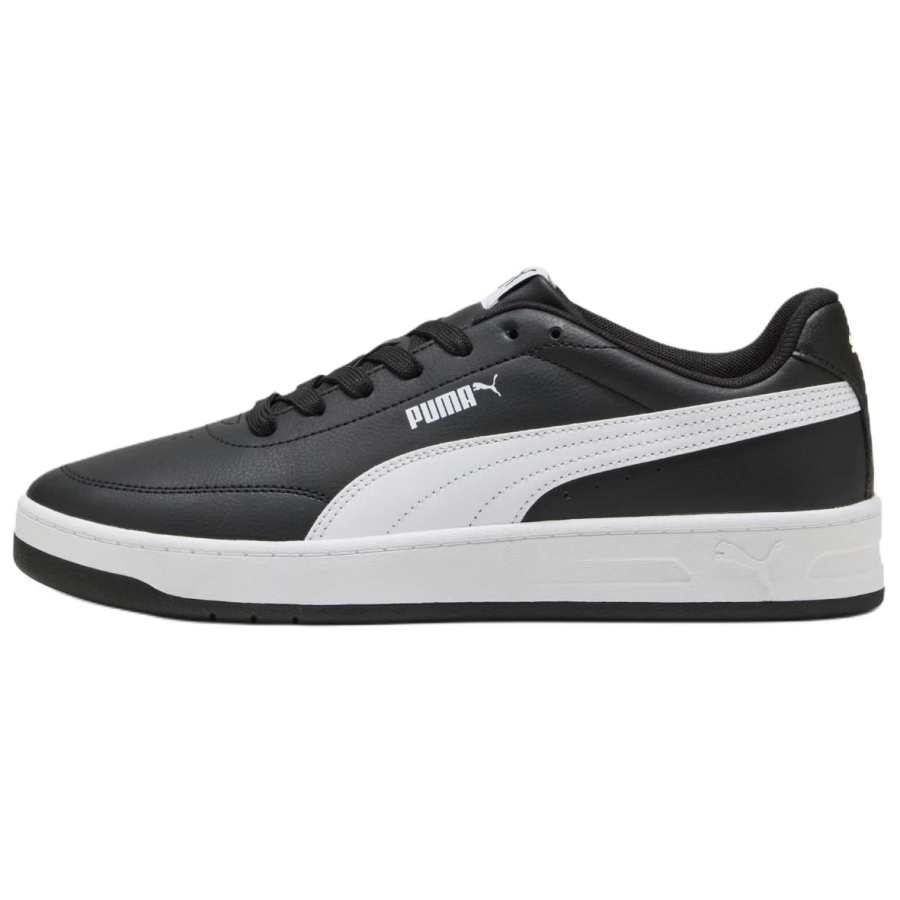 PUMA Court Classic Low top Skateboard Shoes Unisex Black White