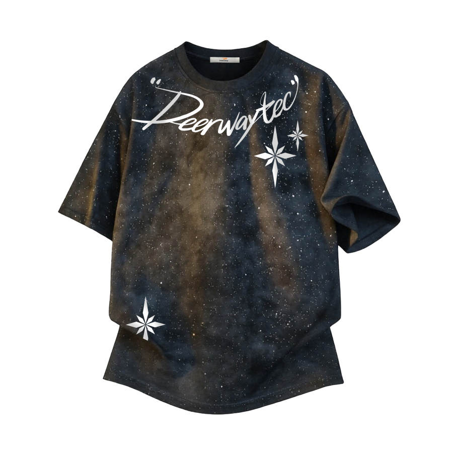 DEERWAY T Shirts Unisex Crew Neck Moderate Straight Fit