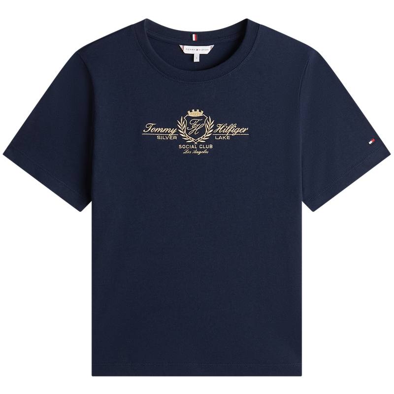 Tommy Hilfiger T Shirts Unisex Crew Neck Moderate