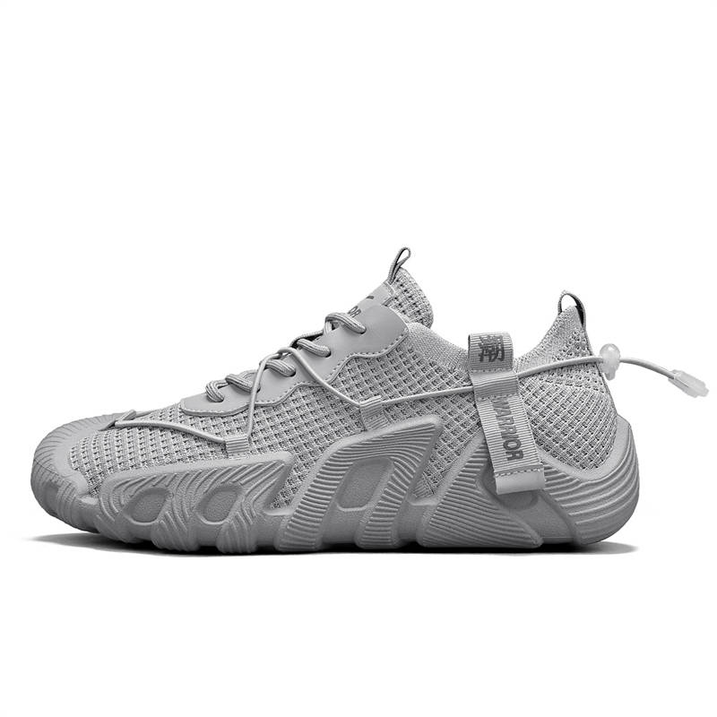 WARRIOR WARRIOR Casual Shoes Men's Low Top Beige/Black/Gray