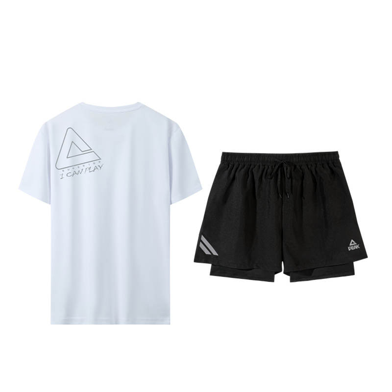 PEAK Variety Training Collection Summer Sports Suit Unisex Two Piece Set