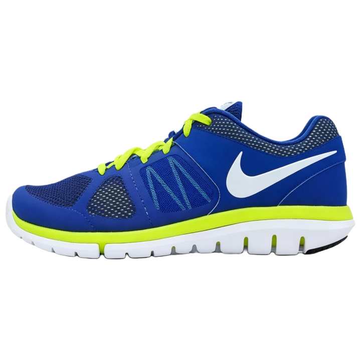 Nike Nike Flex 2014 Rn Running Shoes Unisex Blue