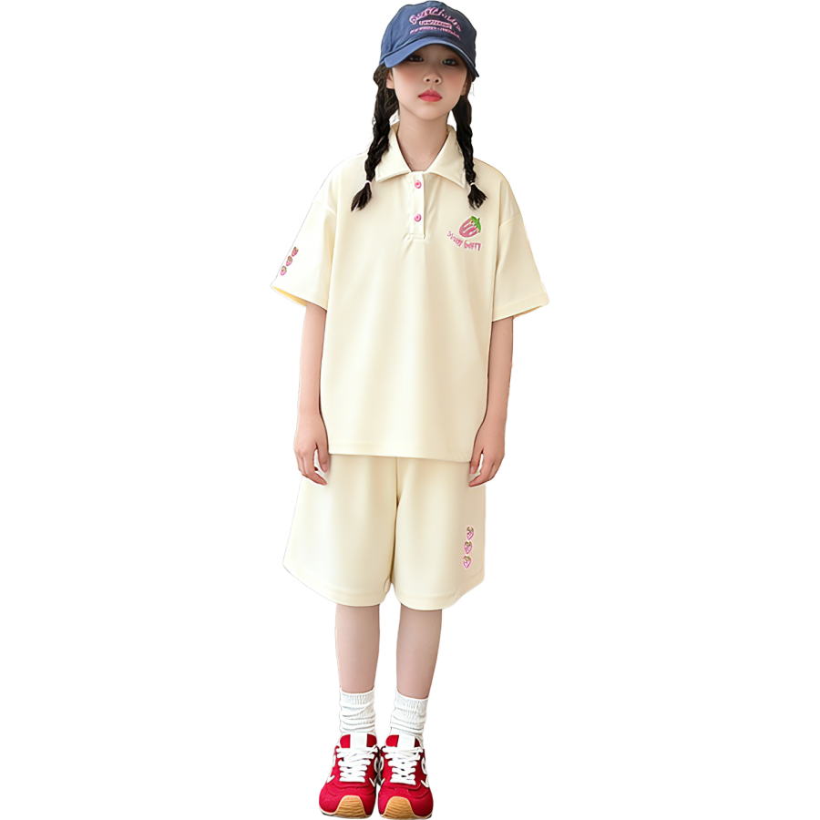 Lanza Girls' Set Summer Style Middle School Kids'
