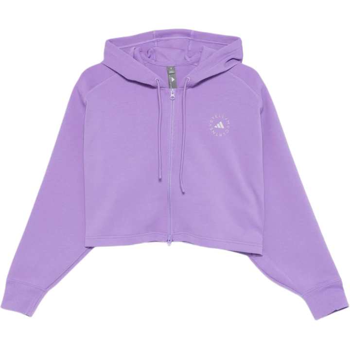 Adidas Adidas Logo Printed Zip-Up Hoodie