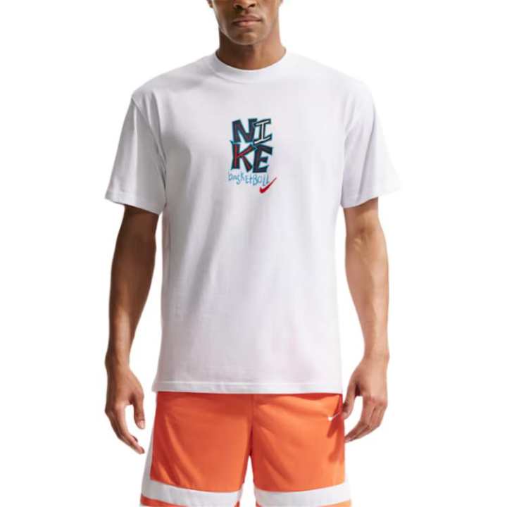 Nike Nike Basketball Jerseys Men's White Crew Neck Moderate