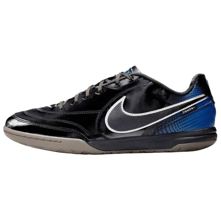 Nike Nike Tiempo Streetgato Soccer Shoes Unisex Black Blue