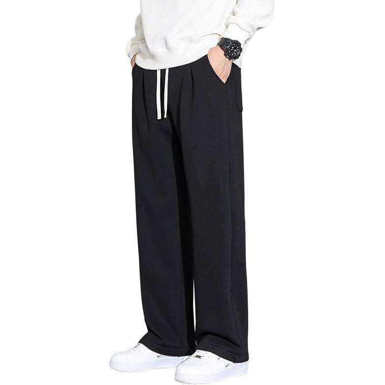 WARRIOR WARRIOR Knitted Sweatpants Unisex Moderate Straight Fit Pants