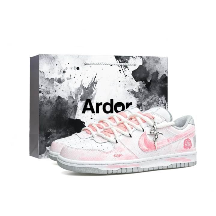 Nike Nike Big WAO Cushioning Height Increasing Balance Abrasion Resistant Low top Skateboard Shoes Men's