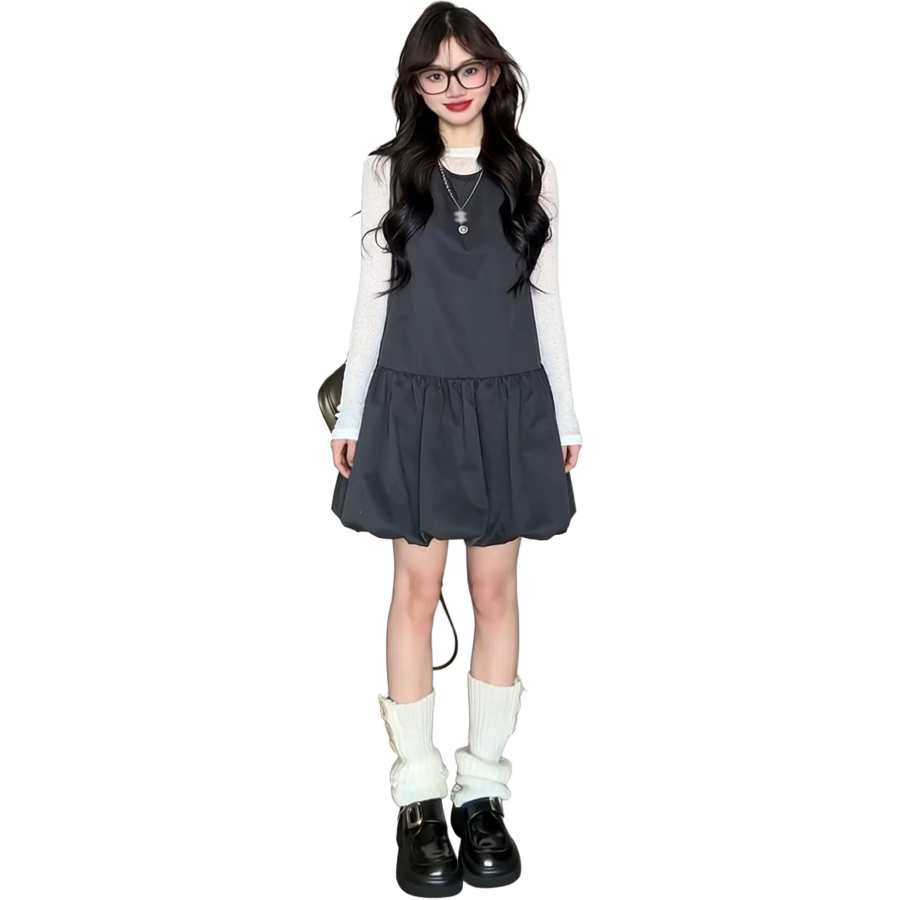JBBCN Two Piece Skirt Sets Women's Crew Neck Moderate Short