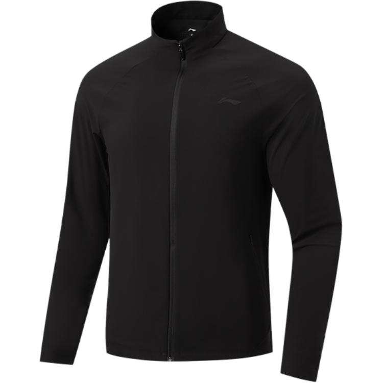 Li-Ning Li Ning Jackets Men's Black Stand Collar Moderate Other